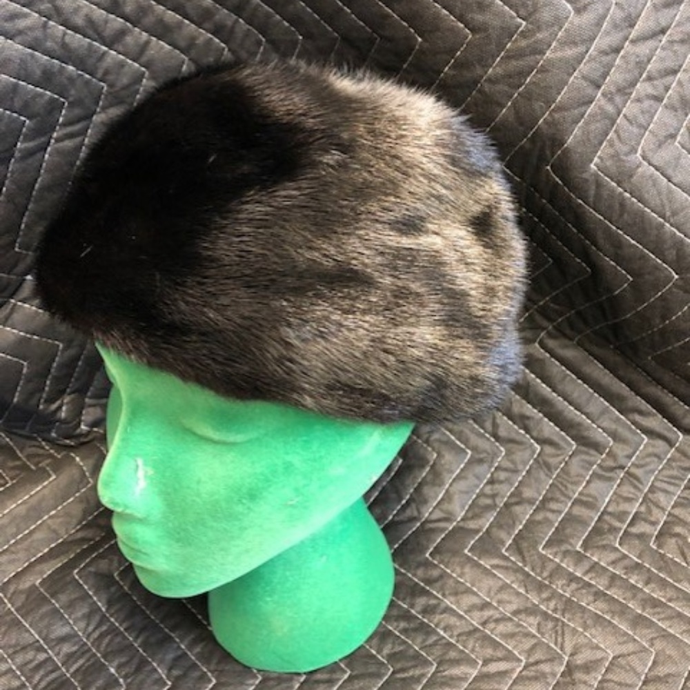 Vintage Miss Alice Mink Fur Hat